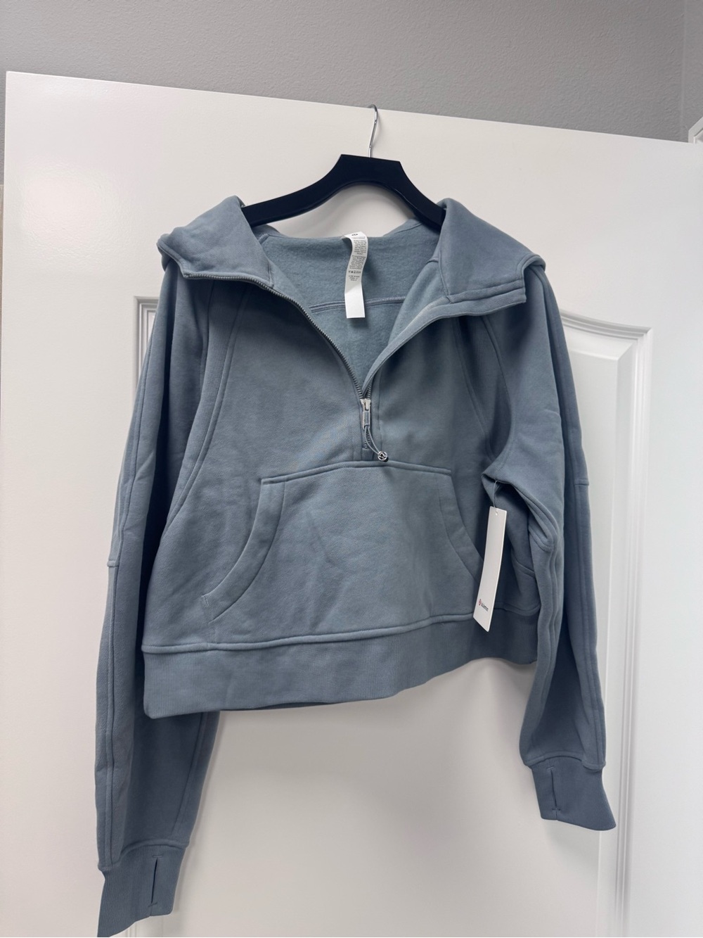 lululemon athletica Women's Half-Zip Pullover in Slate Blue